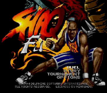 Shaq Fu (USA) (Beta) screen shot title